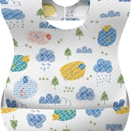 Disposable Baby Bibs, 20 Pack Soft Travel Bibs for Feeding Infant Babies,-image-67