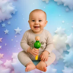 shape fun vibrant tone bell cheerful musical Rattle-image-41