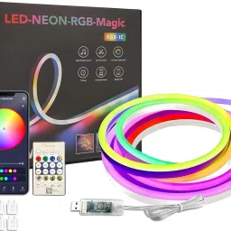 AQUABUCKET App Control Smart Neon Strip Lights Music Sync RGB Lights Multicolor LED Lights Light Strip-picture-14