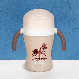 360° Soft Spout Baby Trainer Sipper, Dual handle Leakproof & spillproof, 240 Ml-image-44