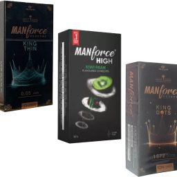 King Thin, Kiwi Paan And KIng Dots Flavoured Dotted Condom-image-80
