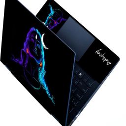 Full Panel Laptop Skin Decal Sticker Vinyl Fits Size Upto 15.6 inches - Adiyogi Line Art Self Adhesive Vinyl Laptop Decal 15.6-image-62