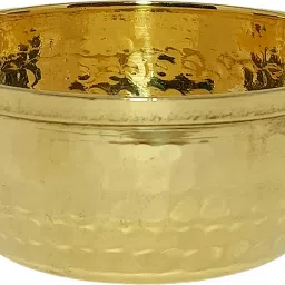 Brass Cereal Bowl Hand Made Big Hammered Bowls for Dinnerware,Serveware Katori , Vegetable Bowl-13