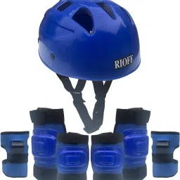 Protective Skating Guard Set (Blue) (Large) 12 To 16 Years Skating Guard Combo-16