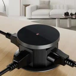 audiovan Pop Up Socket Pneumatic Electrical 3*Power+USB type A+C charge+18 watt-18