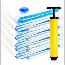 Space Saver Vacuum Storage Bags with pump ,Reusable Ziplock sealer Bags-05 High Volume Storage Vacuum Bags-image-20