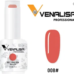 Venalisa Professional UV LED Soak Off Gel Polish 008 Tomato Red Coral 008-42