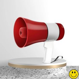 Handheld Megaphone with Siren, Microphone & Rechargeable for Outdoor EventsA177 Megaphone Portable Megaphone Siren Loudspeaker Function &Long Battery BackupC177 Outdoor PA System-image-34