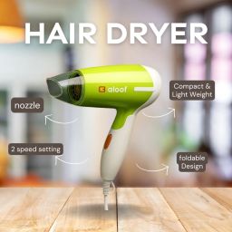Aloof KS-2888 Foldable Compact Professional Hair Dryer For Women & Men, 2 Heat Setting Hair Dryer-image-23
