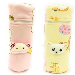 Slim Neck Feeders Soft Plush Stretchable Baby Feeding Bottle Cover 125ml-image-24