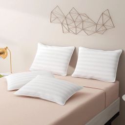 Cotton Solid Sleeping Pillow Pack of 4-image-45