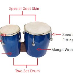 Blue Bongo Wooden Bongo-picture-16