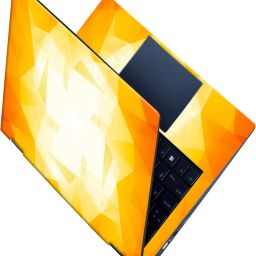 SCOTLON _All Panel_Yellow and orange shapes_ Vinyl Laptop Decal 15.5-image-96