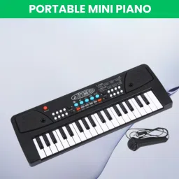 Musical Sound Toys 37Key (Piano Keyboard) with Recording & Mic for Boy/GirlV33 Musical Sound Toys 37Key (Piano Keyboard) with Recording & Mic for Boy/GirlV33 Analog Portable Keyboard-33