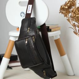 K London 1452_Brown Waist Bag-picture-18