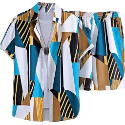 Shirt Regular Shorts Co-ords Set-image-93