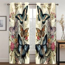154 cm (5 ft) Polyester Room Darkening Window Curtain Single Curtain-image-18