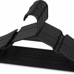 Clothes Hanger Wardrobe Storage Organizer Rack Plastic Plastic Shirt Pack of 12 Hangers ForShirt-18