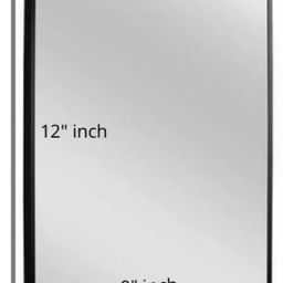 windowera No Drill Require Mirror, Easy Stick Mirror (Unframed, Wall Mount, Rectangular, Clear) image 3