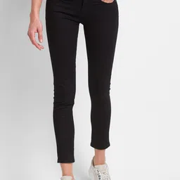 SPYKAR Women Black Alicia Super Skinny Fit Jeans-picture-46