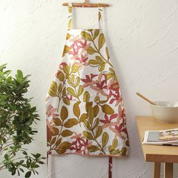 House This Floral Printed Cotton Apron-image-102
