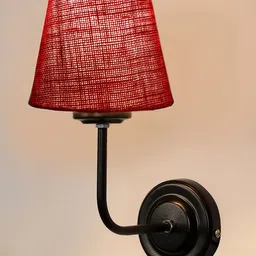 Devansh Maroon Wall Mounted Lamp-image-96