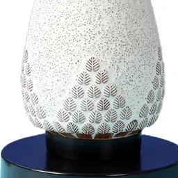 Devansh Multicoloured Mosaic Glass Table Lamp with Iron Base image 2