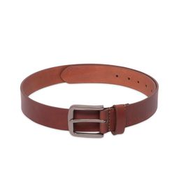 Belwaba Men Tan Leather Formal Belt-image-81