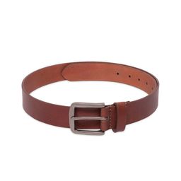 Belwaba Men Tan Leather Formal Belt-image-83