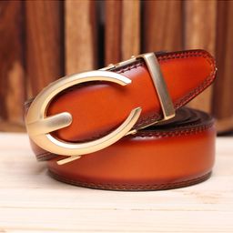 Kastner Men Tan Leather Belt-image-29