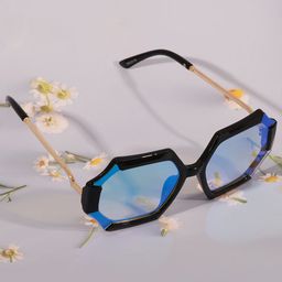 DukieKooky Kids Square Sunglasses with UV Protected Lens-image-60