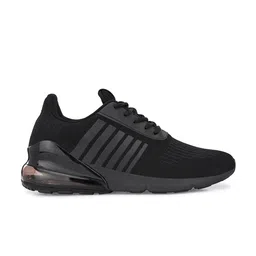 OFF LIMITS Men Black Mesh Running Non-Marking Shoes image 4