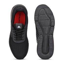 OFF LIMITS Men Black Mesh Running Non-Marking Shoes image 3