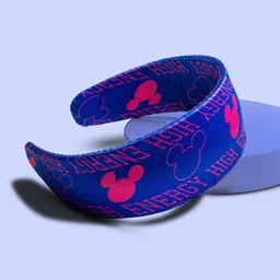 Hair Drama Company X Disney Mickey Blue Vibes Flat Band-picture-38