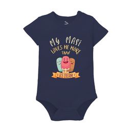 Zeezeezoo Infants Masi Loves More than Ice-cream Printed Cotton Bodysuit-image-9