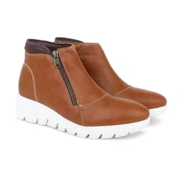 PEPITOES Women Heeled Mid-Top Regular Boots-43
