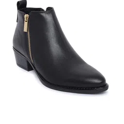 PEPITOES Women Mid Top Block-Heeled Regular Boots-36