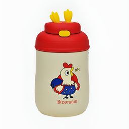 Little Surprise Box LLP White & Red Stainless Steel Printed Water Bottle 850ml-image-52