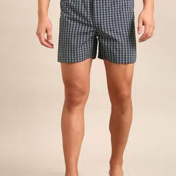 Joven Checked Pure Cotton Boxers JB1C-JB153-image-14