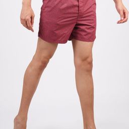MERCHANT MARINE Men Maroon Printed Pure Cotton Boxers 601MBCPPS-image-13