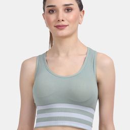 Amour Secret Women  Green Bra-image-44