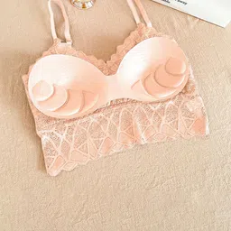 VAGHBHATT Geometric Full Coverage Bandeau Bra image 3