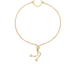 BHIMA 22K Hallmark 916 Purity Yellow Gold Hexagon Design Bracelet-image-19