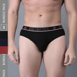 Dollar Bigboss Men Pack Of 3 Assorted Anti Microbial Basic Briefs MJBR-09-MBLIO-PO3-CO1-picture-7