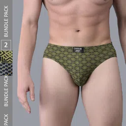 Dollar Bigboss Men Pack Of 2 Skin-Friendly Assorted Briefs MBBR-09-CZYBRF-PO2-CO4-picture-16