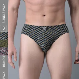 Dollar Bigboss Men Pack Of 3 Assorted Basic Briefs MBBR-09-CZYBRF-PO3-CO3-picture-12