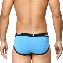 BASIICS by La Intimo Men Mid-Rise Basic Briefs image 2
