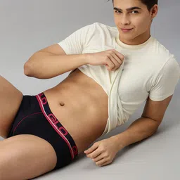 Lux Cozi Men Pack of 3 Assorted Basic Cotton Briefs-picture-20