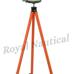 generic Prismatic Compass with Aluminum Adjustable Tripod Stand Survey Prismatic Compass for Survey and Engineering Works (Pack of 1) image 2