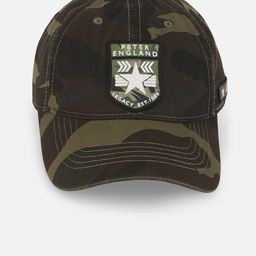Peter England Men Printed Acrylic Visor Cap-45